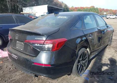 2022 Honda Civic Sport из США, поврежденный, VIN 2HGFE2F55NH550244